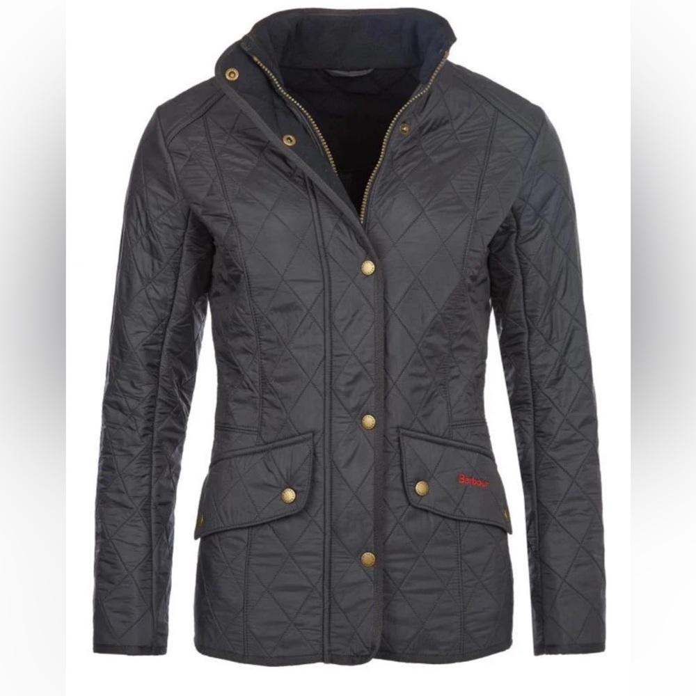 Barbour Cavalry Polarquilt Jacket - Women's US Size 8, slim fit